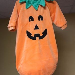 Classic baby pumpkin costume!